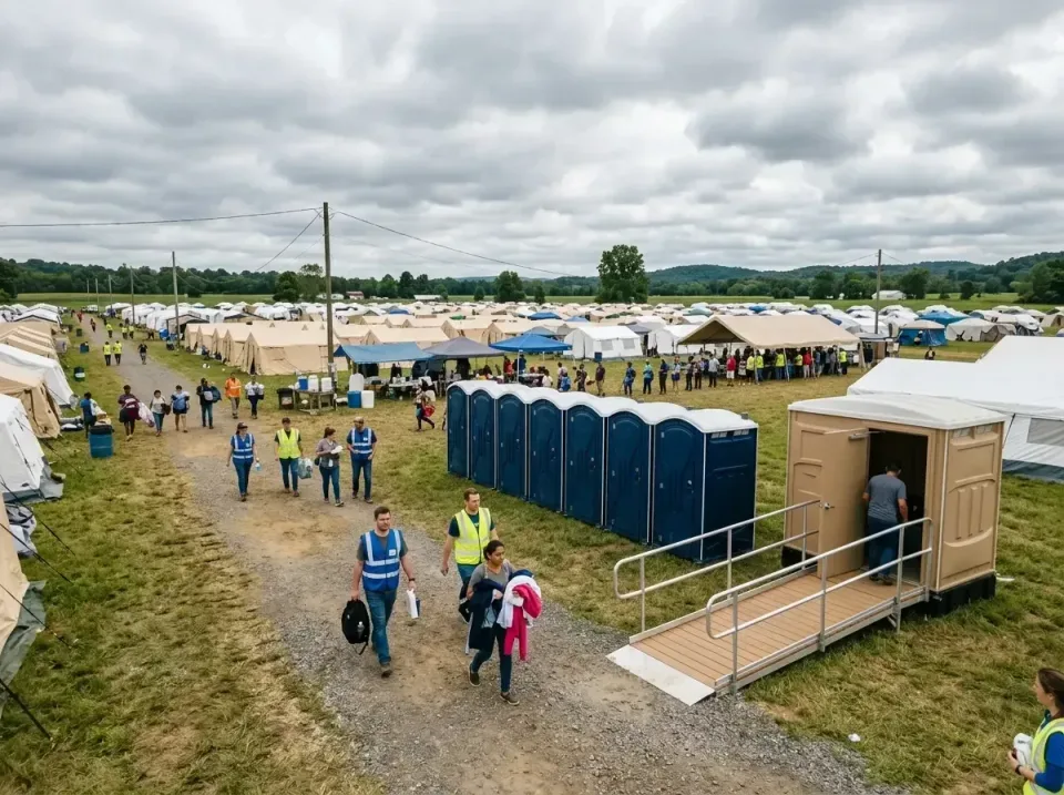 disaster-relief-camp-restrooms-010 — frequently asked questions, Dumpster & Portable Bathrooms Rental in Maryland Heights, MO